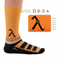 Preview: Socken Videospiele im Design "Life = 1/2"